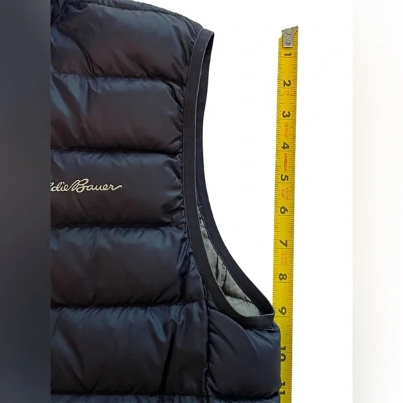 Eddie Bauer EB650 Navy Down Vest EUC - Picture 5 of 13